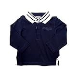 [D&Gジュニア] D&G junior アパレル (ポロシャツ) L13155 ネイビー×ホワイト (3/6M) ベビー [並行輸入品]