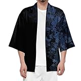 [vigerkar] メンズ 夏服 カーディガン 七分袖 メンズ 和柄 和式 カーディガン カジュアル 夏服 メンズ カーディガン 春 夏 