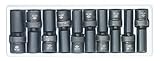 Sunex 2658 10 Piece 1/2-Inch Drive Deep Universal Standard Metric Impact Socket Set [並行輸入品]