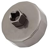 Hommy キャップオイルフィルターソケットレンチカップ工具65ミリメートル ID 14フルート