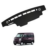 SAWAKAKI エブリイ DA17W DA17V 専用 ダッシュボードマット 日焼け防止 劣化防止 保護マット ポリエステル素材 滑り止め ロゴ付き アクセサリー 内装 カスタムパーツ