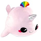 seven20 キラキラギャラクシー レインボー 吐水口 ナルハル コレクターズぬいぐるみ ピンク 12インチ