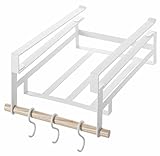 山崎実業 戸棚下収納ラック トスカ S ホワイト 2417