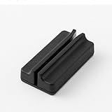 ミ ド リ レターオープナー ブラック マグネットレターカッター 便利 時短 片手で使える