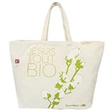 Carrefour カルフール エコバッグ (ビオコットン/グリーン) フランス 【並行輸入】