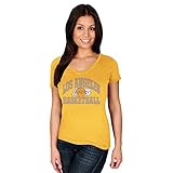 Los Angeles Lakers Nba Women 's Sweet Serenade VネックスリムフィットTシャツ 3L