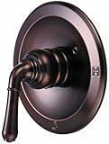 Aviditi Olympia Series P-2343T-ORB Accent Single Handle Valve Trim Set, Oil Rubbed Bronze [並行輸入品]