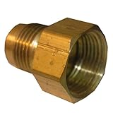 LASCO 17-4659 5/8-Inch Flare by 3/4-Inch Female Pipe Thread Brass Adapter by LASCO