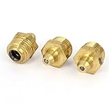 uxcell グリースニップル 注油工具　オートカー用　13mmPT　オス　ねじ　　継手　ノズル 3個入り