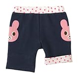 ホットビスケッツ(MIKIHOUSE) サイドにドン ワッペン付き６分丈パンツ 120 ピンク(08)