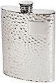 Wentworth Pewter- Hammered Pewter Kidney Flask,Hip Flask, Spirit Flask, 6oz capacity.