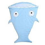 YideaHomeスリーピングバッグ ベビー サメの寝袋 新生児着 ぐるみ ベビー布団 寝袋 赤ちゃん 寝冷え防止 魚 寒さ対策 可愛いサメ