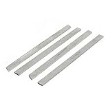 uxcell 工具ビット　旋盤HSSドリルビット　4mmx12mmx200mm 4個 金属労働フライス