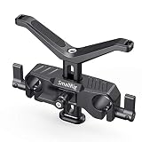 SmallRig レンズサポート 汎用 50mm-140mm径レンズ対応 15mm径ロッド用 高度調整可能-BSL2680