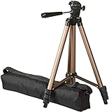 Amazonベーシック カメラ三脚 120cm 3段 3WAY雲台 アルミ 収納ケース付き