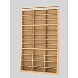 JKプラン Sanchi 1cm単位で棚が調節できる本棚(上置き付き） 文庫本ラック 幅150cm 高さ240cm ナチュラル YH-114HSET-NA