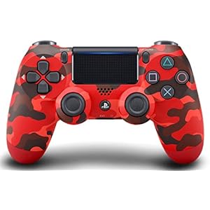 ワイヤレスコントローラー(DUALSHOCK 4) レッド・カモフラージュ