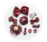 Little Thing (リトルシング) ★新商品 赤ちゃん　子供 ヘアアクセサリ　髪飾り　箱付き　8/10個セット　プレゼント　全19種類 (C)