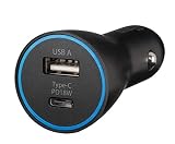 センチュリー PD対応カーチャージャー Type-C18W/USB-A 12W [FCC18PD-N]