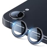 NIMASO カメラ保護 iPhone 17e/iPhone 16e 用 カメラフィルム 耐衝撃性 ARコーティング 高透過率 9H 表面硬度 防爆 防指紋 露出オーバー防止 黒縁取り キズ防止 レンズカバー ブラック いphone17e/いphone16e 対応 2枚入り DCM24L1568