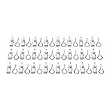 Ikea Riktig Stainless Steel Curtain Hook with Clip, 24 Count by Ikea [並行輸入品]