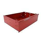 Craftsman 18195 a1-eredツール個付き引き出し、6-in (OEM) 純正パーツfor Craftsman、レッド