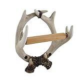 Rustic Deer Antlers Single Roll Toilet Tissue Holder