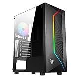 MSI MAG VAMPIRIC 100R ミドルタワーPCケース 強化ガラス CS8121