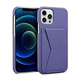 iPhone 12 Pro ケース iPhone 12 スタンド ケース Keallce iPhone 12 Proカード収納 ケース アイフォン 12 レザーケース 縦横兼用スタンド機能 軽量 全面保護 アイフォン 12 プロ スマホケース レザー iPhone 12/iPhone 12 Pro 兼用 ケース 6.1 inch パープル