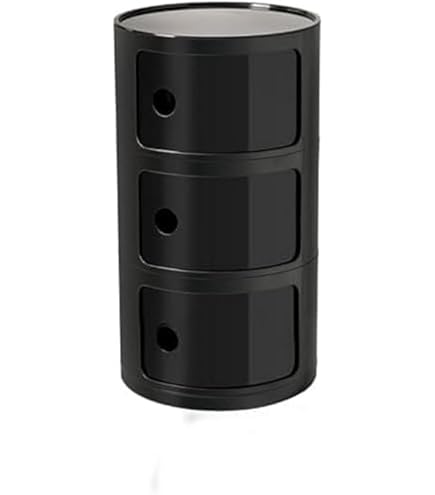 Amazon｜Kartell コンポニビリ3 ブラック φ32/H58.5cm SFNT-K4967-09