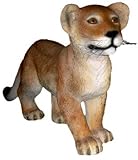 ＦＲＰ動物オブジェ　歩く子ライオン