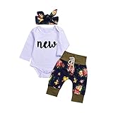 (プタス)Putars ベビー服 子供服 上下セット ロンパース 女の子 花柄 長袖 可愛い 秋 冬 新生児 歩行服 出産お祝い 記念日 プレゼント 0-24ヶ月