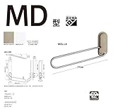 川口技研:室内用ホスクリーン　窓枠付　MD型　LB(ライトブロンズ) MDL-LB