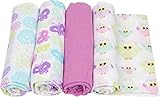 MiracleWare 2748 Girl Muslin Swaddle, by Miracle Industries
