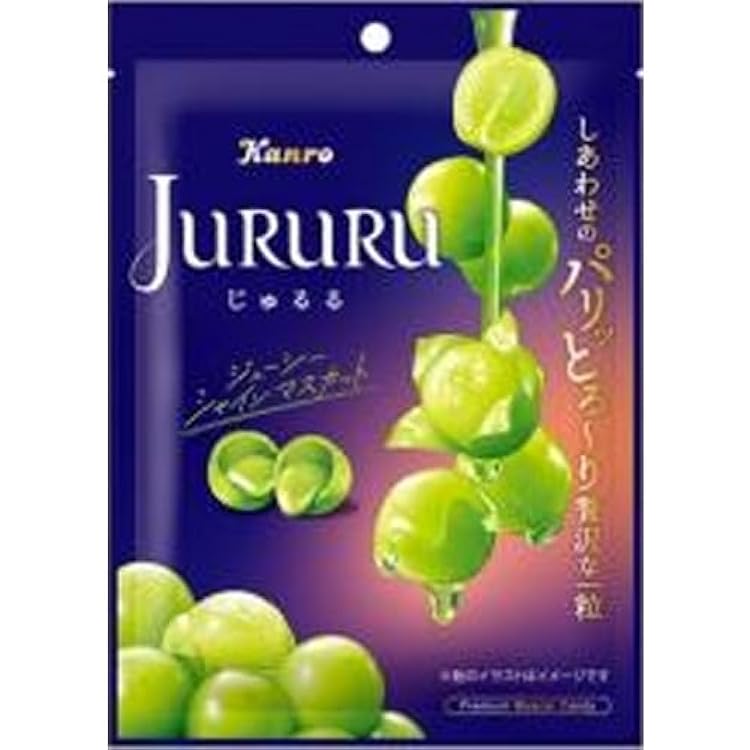 カンロ じゅるる JURURU ジューシーシャインマスカット　32個セット Amazon.co.jp: カンロ じゅるるシャインマスカット 60g×4個 : 食品