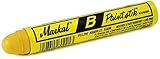 Hot Max 27012 Markal Yellow Stick Marker, 2-Pack [並行輸入品]