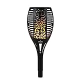 Tomshine ソーラー芝生ライト 炎の形状 LEDランプ 2PCS 防水IP65 屋外/ガーデン/庭園用