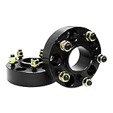 デュラックス(Durax) ハブ付ワイドトレッドスペーサー 40mm PCD100 5H M12×P1.5 2枚セット (ブラック)