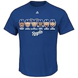 Kansas City Royals MLBメンズチーム絵文字グラフィックTシャツ( Small )