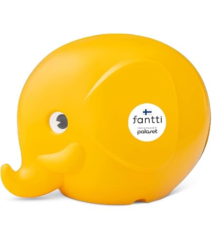 Amazon.co.jp: Fantti ゾウ 貯金箱 鍵付き 北欧 フィンランド おしゃれ
