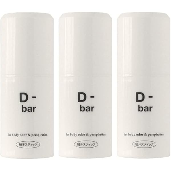 Amazon | 【4本】D-bar ディーバーx4本 (わきが、脇汗、足の臭い