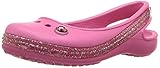 Crocs ユニセックス・キッズ Genna II Sprkl Bnd Slng K カラー: ピンク