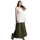 ファッションストーリーレディースカジュアルルーズフィット層ワイド脚パンツ US サイズ: XL カラー: グリーン