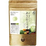 タマチャンショップ 美粉屋 みらいのこうそ 野菜果物発酵酵素パウダー ビタミンC 麹 酵母 飲みやすい マスカット味 100g