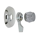 BrassCraft MXT04 Mixet Single Lever Tub and Shower Deluxe Trim Kit with Volume and Temperature Contr