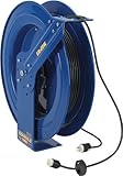 Coxreels EZ-Coil Safety Series Power Cord Reel - 100 Ft., Model# EZ-PC24-0012-A [並行輸入品]