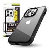 Simplism シンプリズム iPhone 15 Pro [GRAV] 衝撃吸収 ハイブリッドケース TR-IP23M3-GR-CLBK