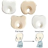 zszbace新生児赤ちゃん乳児head-shaping枕(0 – 12ヶ月) -防ぐフラットヘッドby Bear ベージュ