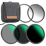 K&F CONCEPT 40.5mm 磁気アダプターリング+GND8+ND8+ND64+ND1000 5点セット NDフィルター ハーフNDフィルター 磁気吸着 装着便利 フィルターケース付属 両面28層ナノコーティング 色かぶり無し 撥水防汚 キズ防止 （NANO-X シリーズ）【メーカー直営】