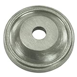 Deltana BPRC100U15 1-Inch Diameter Solid Brass Base Plate for Knobs by Deltana
